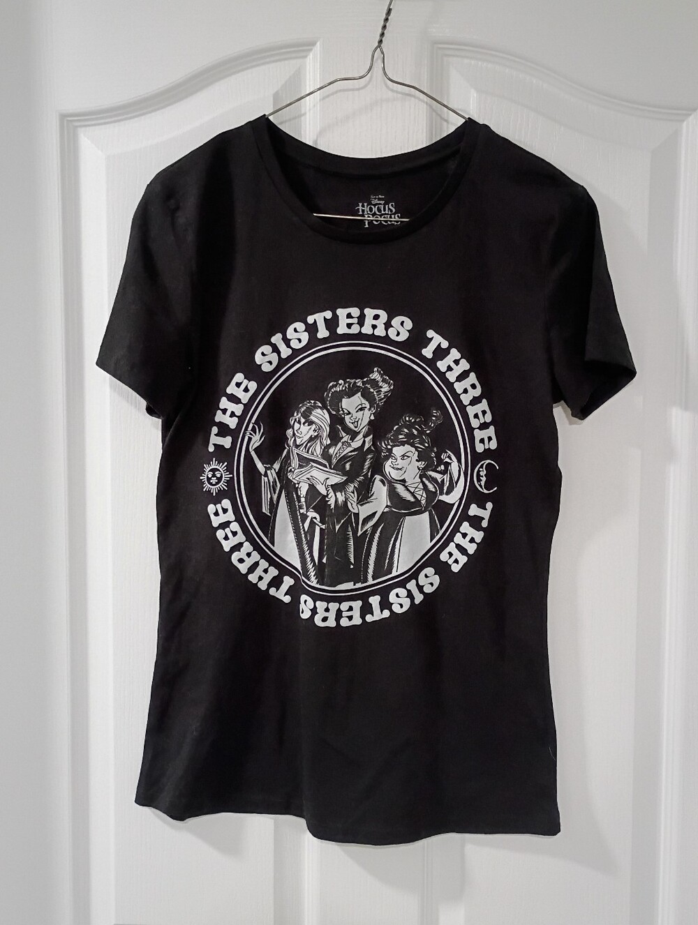 **2/$20 SALE - Hocus Pocus 'The Sisters Three' Black Graphic Tee